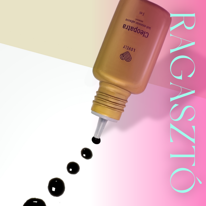 Műszempilla ragasztó összetevői