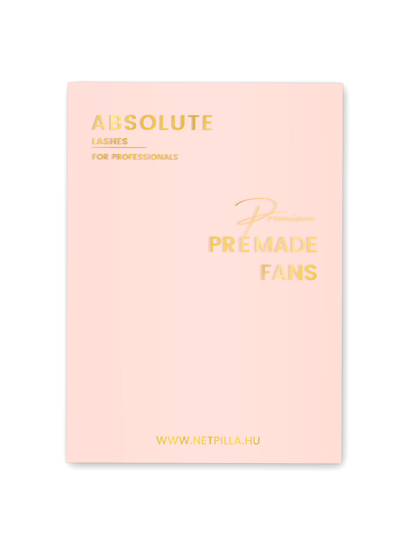 előre fanolt szempilla premade 4d c ív ABSOLUTE Lashes